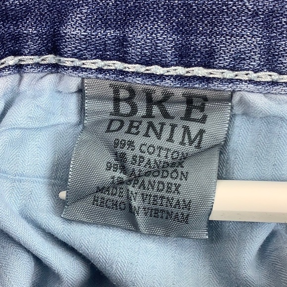 BKE Seth Straight leg distressed ripped destructed men jeans size 42R - Picture 10 of 16